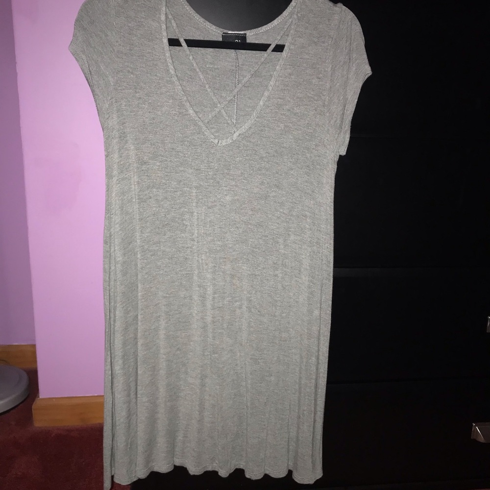 Gray Dress